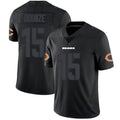 Trusc C.Bears #15 Rome Odunze Player Legend Limited Black Game Stitched Jerseys